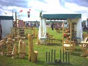 Woodland Craft Stall. Sustainable eco-friendly furniture