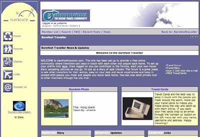 Barefoot Traveller screen grab