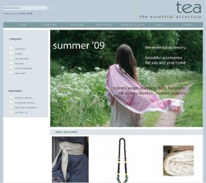 Essential Tea eCommerce Website Design