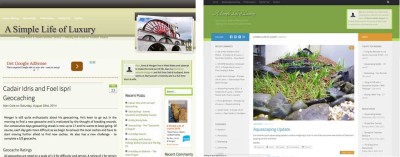 Website Re-design Before and After